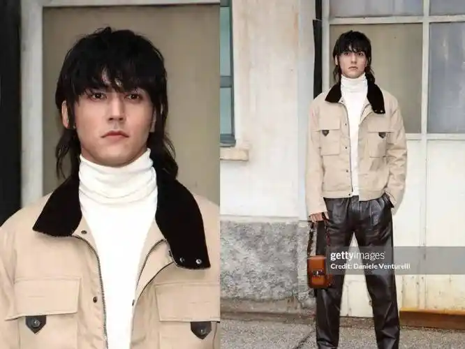 米兰时装周男神明星图:王源皮肤滚落,李敏镐韩国男神脸肿_照片_陈慕迟