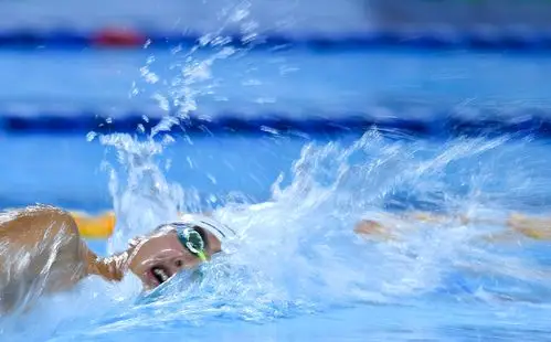 游泳体校甲组男子1500米自由泳决赛赛况