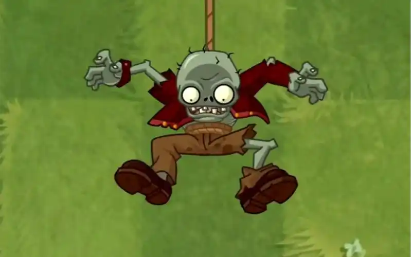 蹦极僵尸动画效果