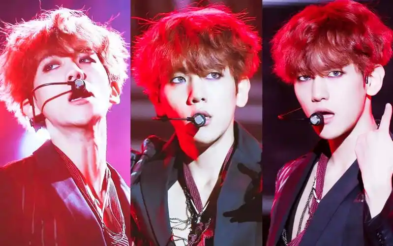 【边伯贤】不容错过的深v西装161009 lotto monster 竖屏直拍_哔哩