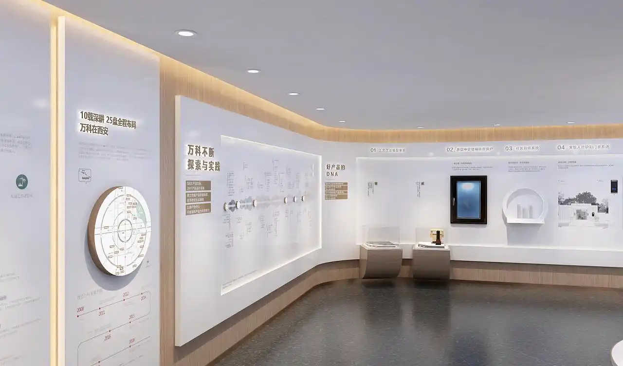 合肥展厅装修设计要懂得抓住属于企业的亮点