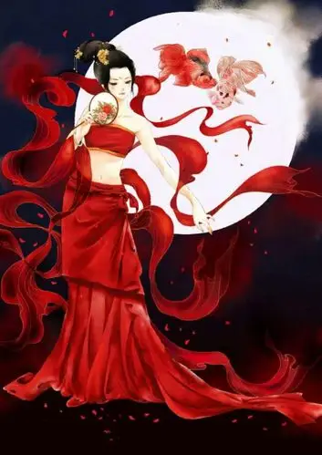 古风红衣_动漫图片_我要个性网