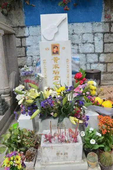 9照片直击黄家驹墓地:光辉岁月,真的爱你