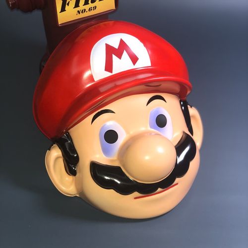 cos超级玛丽游戏主题儿童成人马里奥欢笑搞笑动漫卡通全脸面具pvc