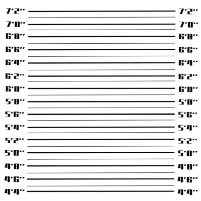 罪犯身高背景图