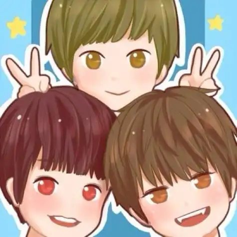 tfboysq版萌图简笔画三人素描简笔tfboys简笔画卡通人物萌q版人物萌图