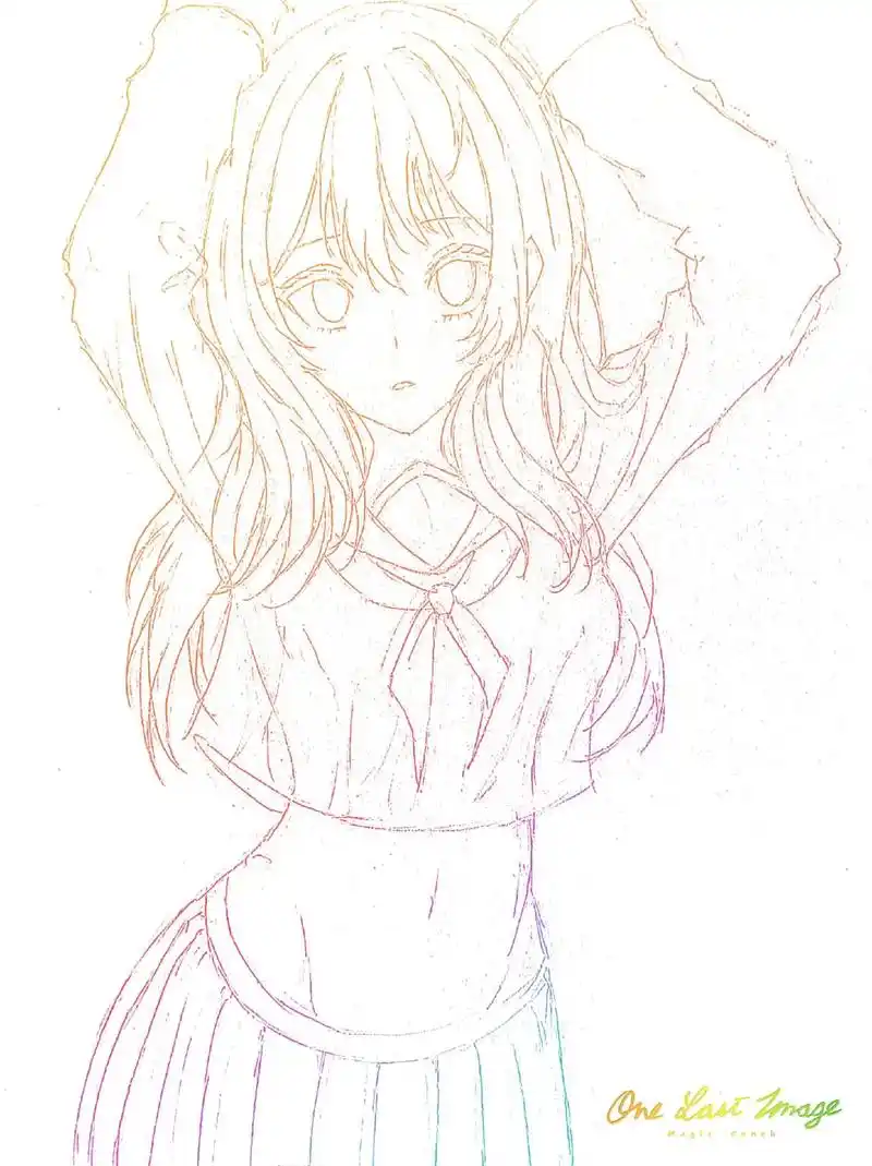 二次元 #动漫 #手绘 #临摹 #冰菓  今天用的是素描纸 - 抖音