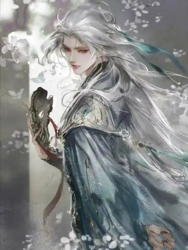 看了会心动的古风男头	 真的有被帅蒙掉的感觉,好喜欢二次元超帅的