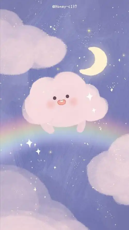 超可爱梦幻云朵天空手机壁纸