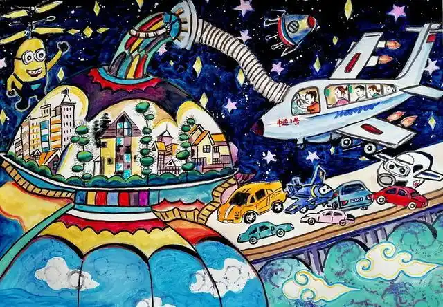 绘画作品创意说明范文400字(绘画作品儿童创意7-13岁)-天晟网