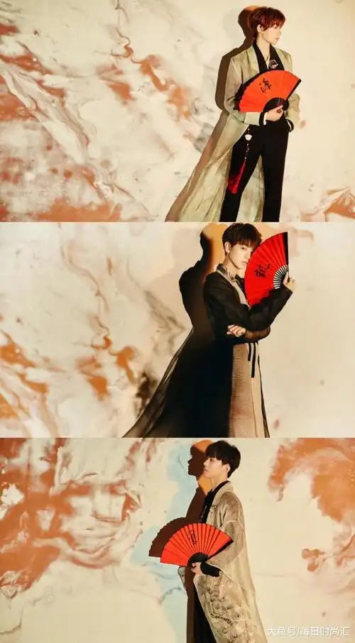 tfboys演绎古风大片放下扇子时惊为天人网友玉树临风胜潘安