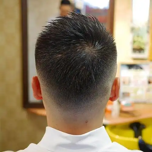 10款不同高度的男生渐变发型男生发型就该这么精致