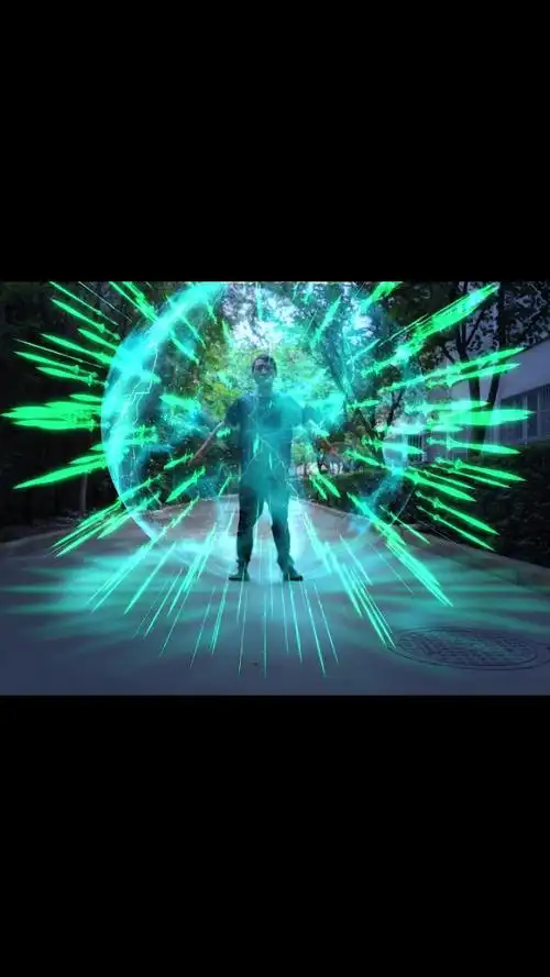 武侠特效之防御剑阵