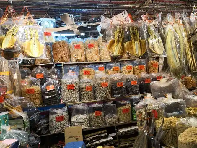 北海海鲜干货市场