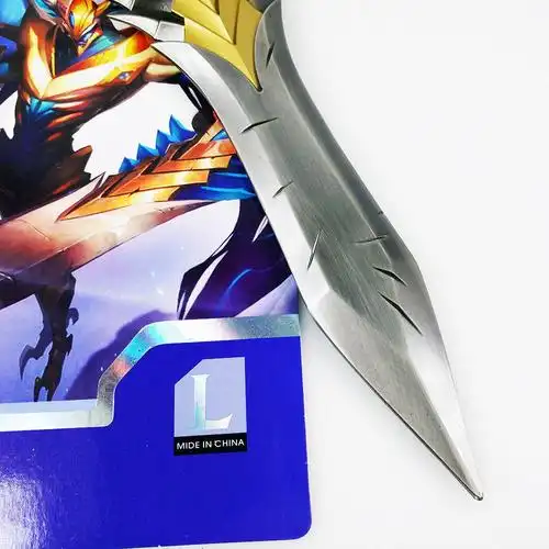 lol英雄联盟周边 暗裔剑魔亚托克斯武器 30厘米武器兵器摆饰