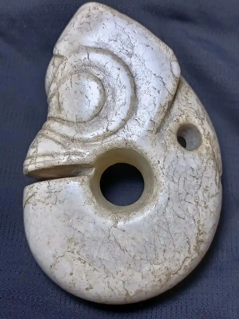 玉猪龙又叫玉玦形龙是红山文化典型玉器之一