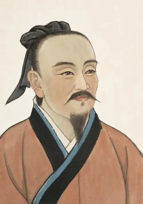 沈启鹏范蠡画像轴