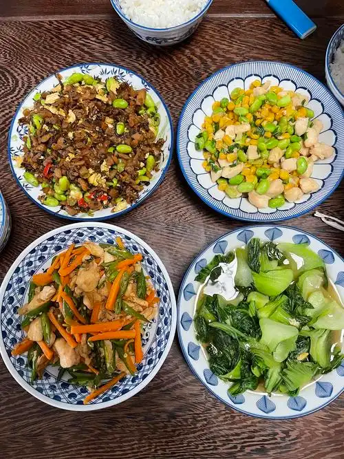 家里剩的菜随便组合