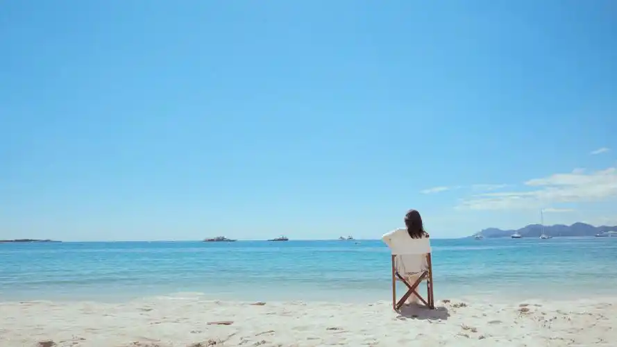 江一燕夏日清新海边写真图片78