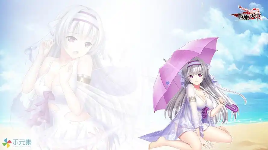 游戏战姬天下游戏人物泳装高清桌面壁纸