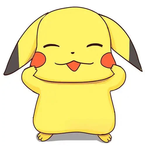捏脸卖萌皮卡丘头像