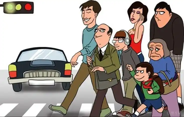 聊城首套行人闯红灯抓拍系统预计七月底投入使用