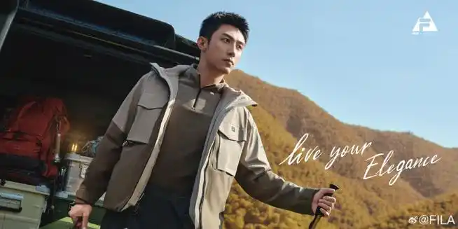 fila时尚运动代言人黄景瑜 ##fila时尚轻户外##fila explore##fila