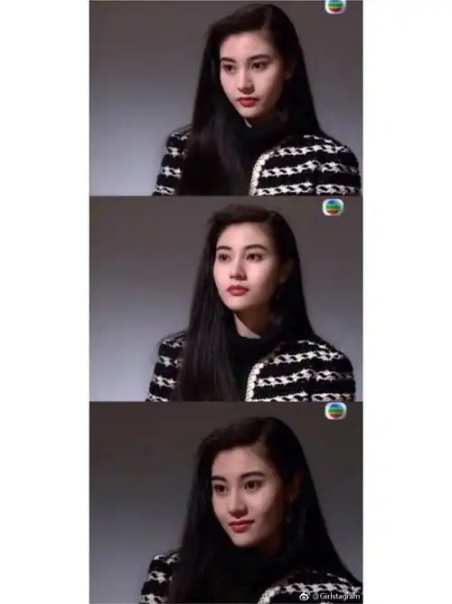 少女时期的李嘉欣旧时光里的美人
