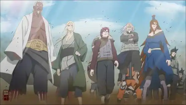 火影剪辑五影大战斑 火影必看经典战役之五影vs宇智波斑(1)