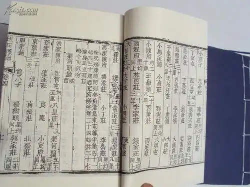 玉田县志 (线装本 ,全六册 ,老版新印,附有函套,十品) 《65》