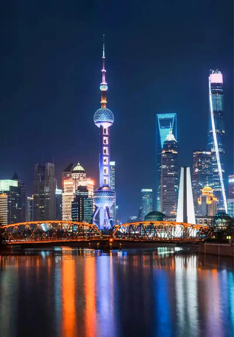 最美城市夜景 上海外白渡桥 - 抖音