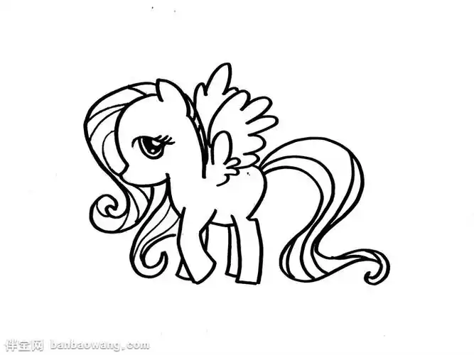 柔柔公主简笔画教程