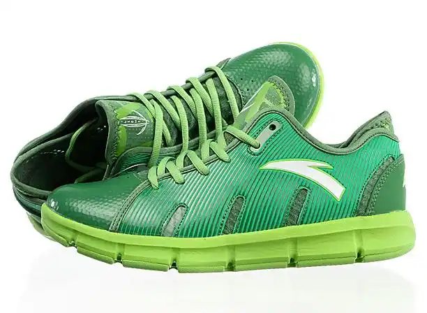 安踏 男款 篮球鞋 11221146-5 绿色 40
