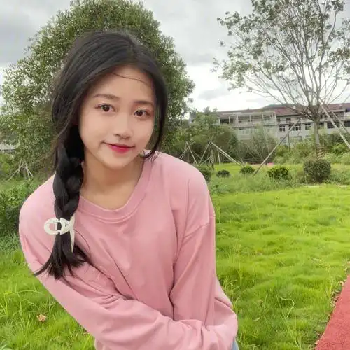 单股麻花辫太温柔了