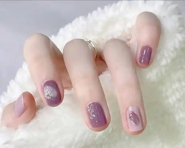 夏季温柔显白美甲图,短指甲的福音哦!温柔又浪漫_感觉_粉色_红色