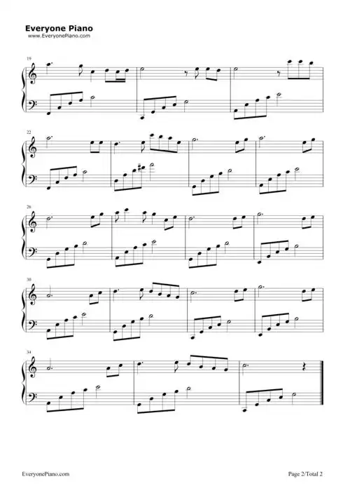 上海滩-上海滩主题曲五线谱预览2-钢琴谱文件(五线谱,双手简谱,数字谱