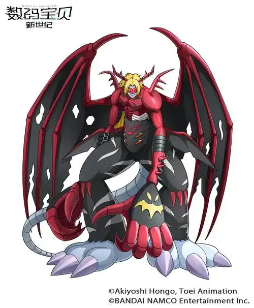 数码宝贝图鉴丨小恶魔兽进化体系介绍