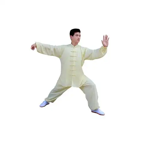 棉加丝太极服春秋季男女款武术服练功夫服表演服晨练服太极拳服装v4