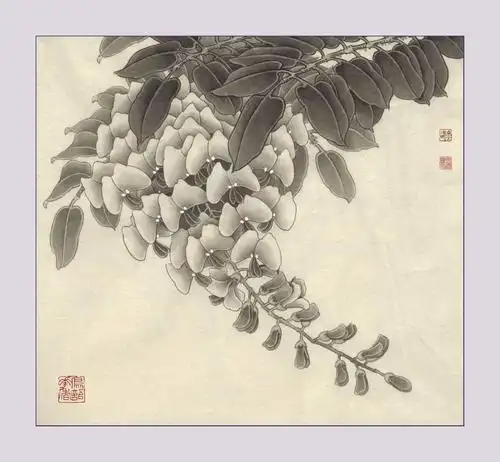 李晓明工笔画 2