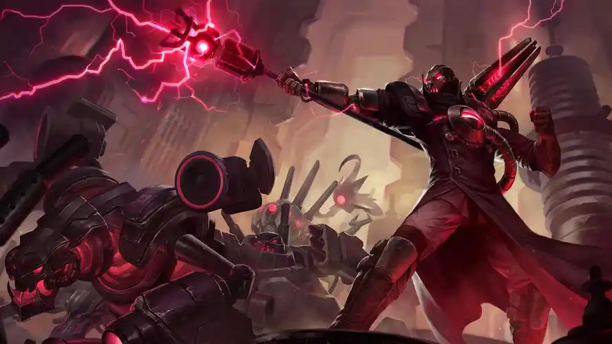 炫酷lol英雄联盟机械先驱壁纸图片