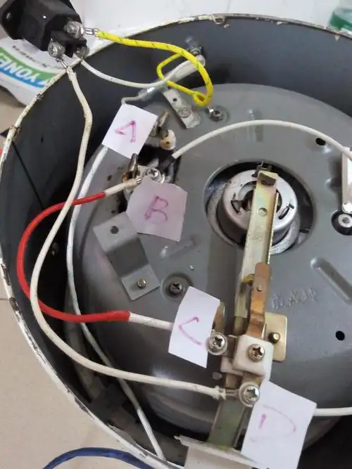 我把定位都画出来了!接线口分为abcd开关口1234