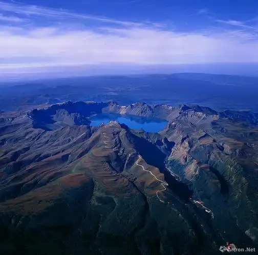 2007年09月长白山 天池_线云强航拍东北摄影作品——长白山_线云强