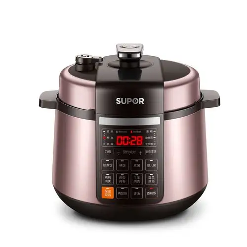 苏泊尔电压力锅家用智能5l高压锅饭煲官方2特价3旗舰店4正品5-6人