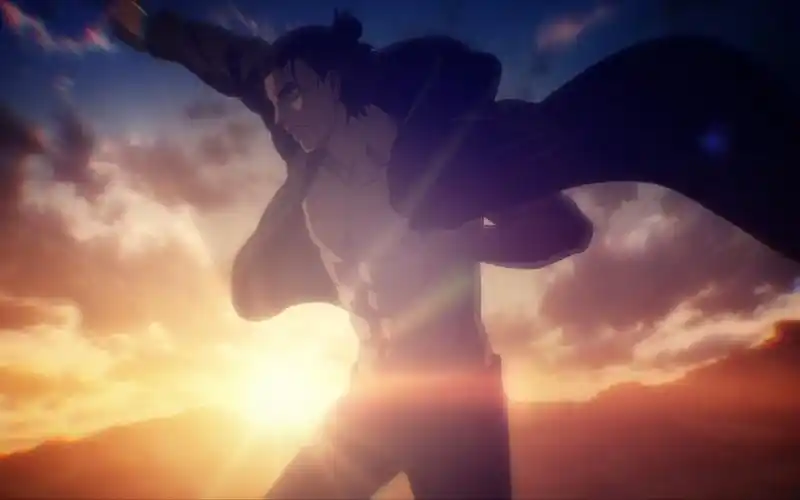 进击的巨人艾伦穿衣好帅啊献出心脏