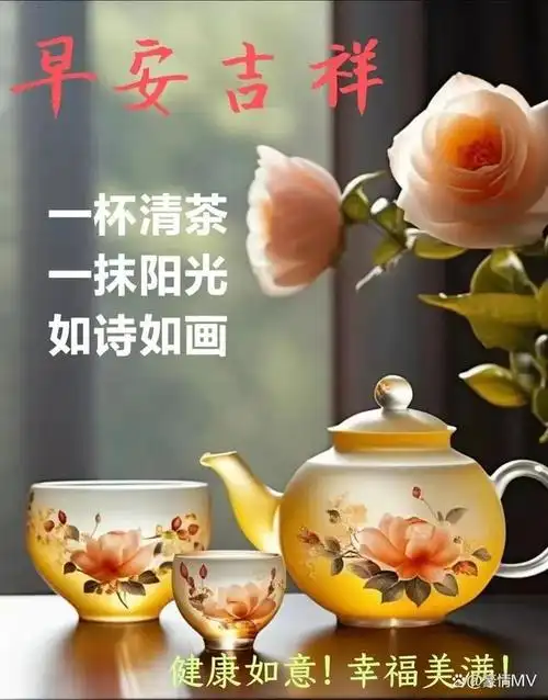 远也好,近也好,只要牵挂就好;平淡也好,富贵也好只要健康就好;霜降也