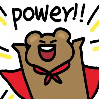 举双手power表情包可爱头像图片大全