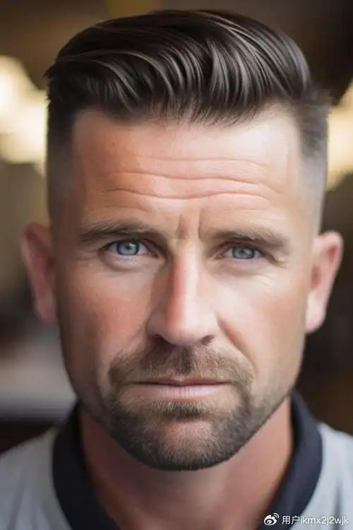 男发剪来剪去,两侧铲短大背头最帅气