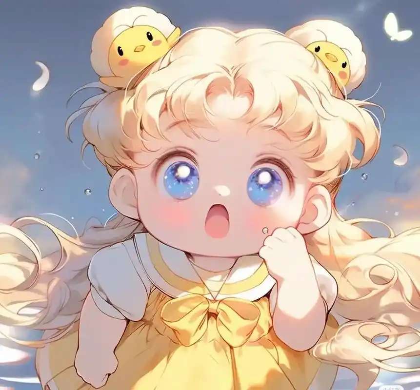 吃惊美少女0606#卡通头像 #漫画女孩 #卡通 #卡哇伊  - 抖音