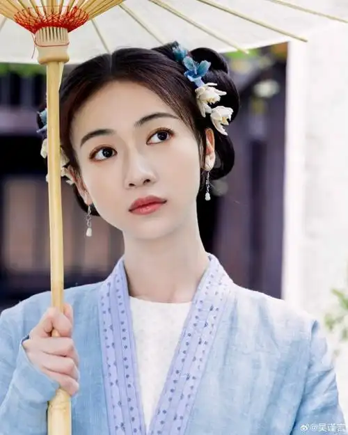 吴谨言艾米互换发型##吴谨言艾米互换造型