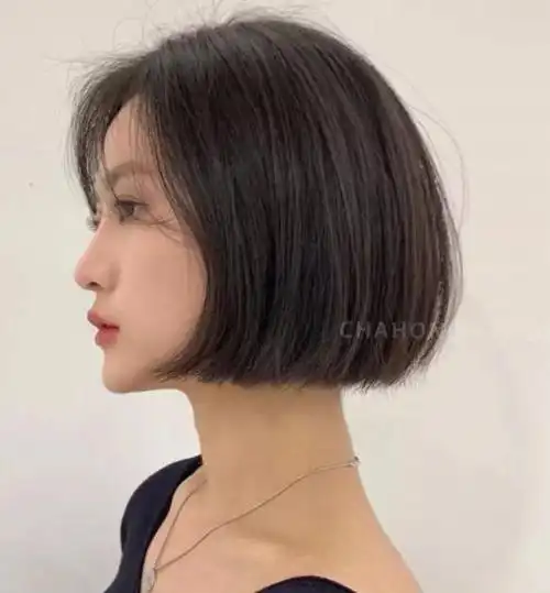 最新韩式发型短发齐耳,女生剪简直可爱到家了_发型造型_宝妈时尚生活